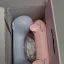 GeekShare Grips for Nintendo Switch Joy Con, Ergonomic Design Controller Grip Kit for Switch and OLED Joy Con with 2 Thumb Grip Caps - Pink & Blue