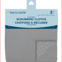 Key & Castle Microfiber Scrubbing Cloths 6 Pack