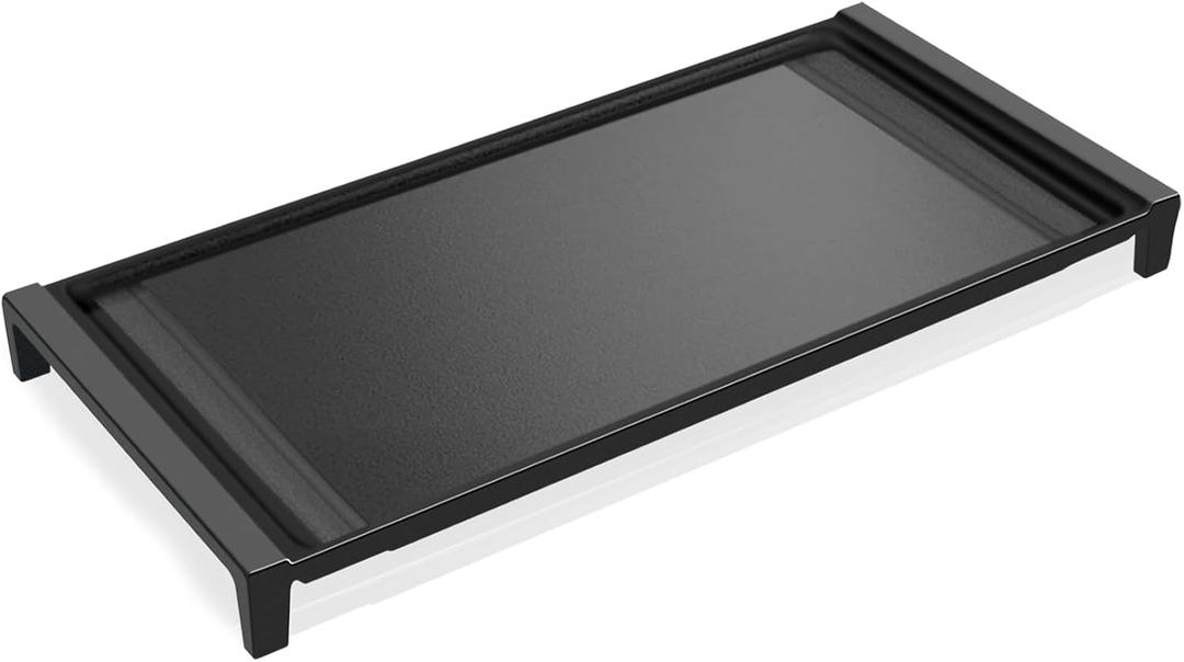 Upgraded WB31X24738 Cast Iron Griddle Replacement for GE General Electric Stove Parts,WB31X24738 StoveTop Pan Parts for JGB700SEJ4SS JGSS66SEL3SS Burner Center Griddles Stove Top Griddle for Gas Stove