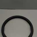 PU Artificial Leather Steering Wheel Cover Car Steering Wheel Protector 14.96" Black