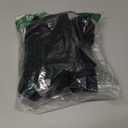 Dogs Waterproof Jacket, Lightweight Waterproof Jacket Reflective Safety Dog Raincoat Windproof Snow-Proof Dog Vest for Corgis Dachshund Small Medium Large Dogs Black D-L