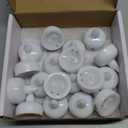Homemory 200 Hours 24 Pack Flameless Floating Candles, Warm White Led Flickering Tealight Candles in Bulk, Decor for Wedding, Party, Centerpiece, Pool, Christmas