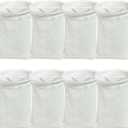 8 Pcs 7 Inch Filter Socks 150 Micron, Honeycomb 3D Filter Socks for Saltwater Aquarium, Sump Filter Sock, Reef Filter Sock Bags