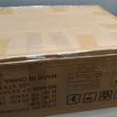 Farmhouse Nightstand with Charging Station, 22" Large End Table with 2 Drawers & Open Shelf, Rustic Wood Square Sofa Side Bedside Table w/4 Solid Wood Feet for Living Room, Bedroom, Light Rustic Oak