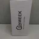 SINWEEK Mattress Topper Twin XL, 2 Inch Gel Memory Foam Mattress Topper College Dorm Ventilated Soft Mattress Pad, Bed Topper, CertiPUR-US Certified