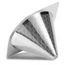 Coffee Filters Perfect Compatible for Chemex 6,8,10 Cup Glass Coffeemaker,Suitable for Bodum & Hario V60,Reusable Stainless Steel Coffee Dipper -Best Coffee Maker and Bar Accessories