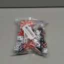465 PCS Casino Theme Vase Filler Floating Centerpiece Decor with Dice, Poker Chips, Pearls, Mini Playing Cards & Chips  Red, Black & White Party Decorations for Casino Night, Wedding, Vegas Events