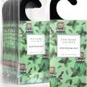ROSE COTTAGE Large 12 Packs Peppermint Hanging Closet Deodorizer Air Freshener Long Lasting Scented Sachets Smell Goods for House