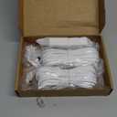 2Pack 25FT Power Cable Compatible with Arlo Essential 2K Outdoor Security Camera (2nd Generation), Flat Charging Cable, Weatherproof Outdoor Power Cord Charging Your Camera Continuously