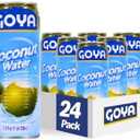 Goya Foods Coconut Water With Pulp, Real Coconut Pieces, 17.6 Fl Oz, Pack of 24, (33939), 12/18/2026