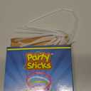 PartySticks Glow Sticks Party Supplies 100pk - 8 Inch Glow in the Dark Light Up Sticks Party Favors, Glow Party Decorations, Neon Party Glow Necklaces and Glow Bracelets with Connectors