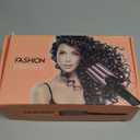 Ideal Swan 8 in 1 Curling Iron Set, Hair Curler Set with Curling Brush and 7 Interchangeable Ceramic curlers Wand (0.35"-1.25), Hair Curler for Women All Hair Types and Travel Use, Gifts for Women