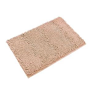 Non-Slip Bath Rug, Extra Soft Microfiber Bedroom Shag Carpet with Anti-Slip Backing, Water/ Dust Absorbent Fast Dry Shower Mat, Sound Insulated Stairs Pad, Machine Washable (Camel, 17 x 27 Inches) Non-Slip Bath Rug, Extra Soft Microfiber Bedroom Shag Carpet with Anti-Slip Backing, Water/ Dust Absorbent Fast Dry Shower Mat, Sound Insulated Stairs Pad, Machine Washable (Camel, 17 x 27 Inches)