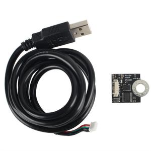 FYSETC ADXL345 Vorn Accessory Nozzle-Input-Shaper PCB Board: Easy Install High Precision Data Module Built-in STM32F042 MCU Klippe Hotend Extruder 3D Printer Part Compatible with Voron2.4