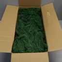 Hananona 2 Pcs 9 Ft Artificial Norfolk Pine Garlands, Real Touch Winter Pine Garland, Green Artificial Greenery Garland for Table, Mantle, Wall, Indoor, Outdoor Christmas Decorations (2, 9 Ft)