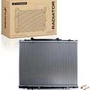 A-Premium Engine Coolant Radiator Assembly with Transmission Oil Cooler Compatible with Honda Pilot 2009-2015, Ridgeline 2009-2014, V6 3.5L, Automatic Trans.