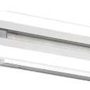 PRESDE 48" LED Bathroom Vanity Light, Modern Brushed Nickel Wall Bar Fixture Over Mirror Dimmable