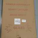 YOSHOOT Rustic Wooden Framed Wall Mirror, Natural Wood Bathroom Vanity Mirror for Farmhouse Decor, Vertical or Horizontal Hanging, 32" x 24",Black