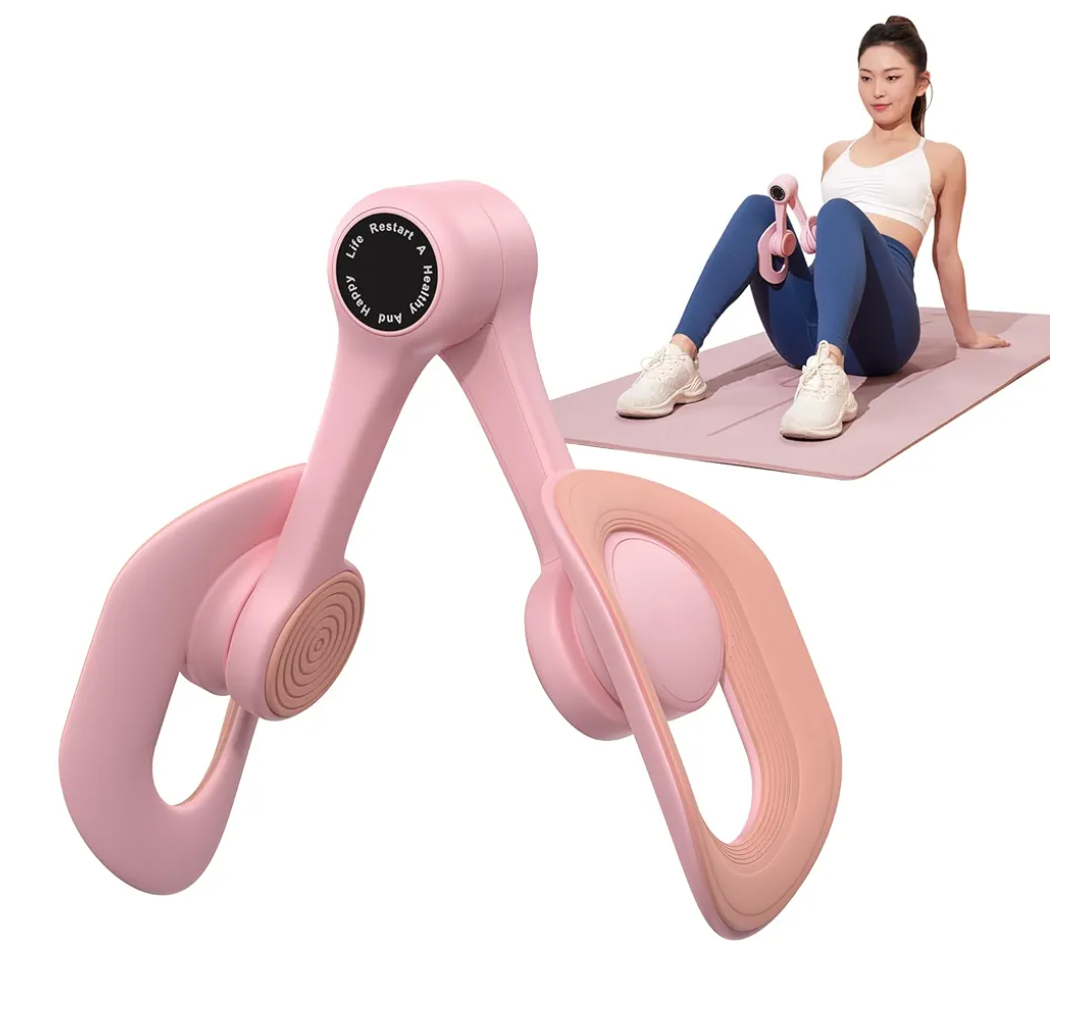 MERACH Thigh Master, Thigh Trainer, Pelvic Floor Muscle Trainer, Inner Thigh Exercise Workout Equipment for Home, Pelvic Floor Strengthening Device Women