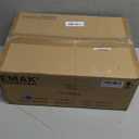 Emak 2 Light Black Vanity Lights for Bathroom,22 Inch Bathroom Light Fixtures Modern Wall Sconces with Clear Glass Shade for Bath, Bedroom, Hallway, VL085-BK-2