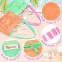 Tagitary Beach Toys Kids Mesh Beach Bags with Zipper, Seashell Collecting Crossbody Sand Toys Bag for Boys Girls Quick Dry Summer Pool Vacation Travel Essentials