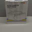 HTVRONT Auto Tumbler Heat Press Machine - Mug Heat Press Heat Up Fast & Even, Professional Tumbler Press High-Security for 2.95-3.18inch Sublimation Tumblers, Cups, Glasses and Mugs (Blue)