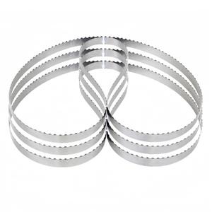 2575x16x0.56mm/ 101-3/8 Inch x 4TPI Band Saw Blades, 3 Pack High Carbon Steel Meat Bandsaw Blades for Cutting Frozen Fish Beef in Meat Processing