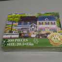 500 Pieces Puzzle for Adults,Town & Country Puzzle,Recycled Cardboard Prairie Wind Flowers Puzzles 500 Piece,Challenging Game Home Decor Birthday Party Gift Toy for Adults Kids Seniors 20.5 * 15 in