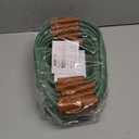 Beautiful Storage Basket Set of 5 - Sturdy Cotton Rope Baskets for Shelves Are Perfect for Organizing Your Home - Quality Storage Bins Easily Fit With Any Nursery or Bedroom Decor (Sage)