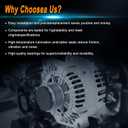 Alternator Compatible with Yaris,1.5L L4 Engine,2006-2015, Alternator Replace for 1042108180 104210840
