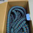 100 ft Expandable Garden Hose, 2025 New Retractable Water Hoses 100ft with 10 Function Spray Nozzle, Solid Brass Fittings, Extra Strength Fabric, Flexible Expanding Latex Core, Lightweight & No Kink
