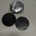 4PCS Wheel Center Caps 69MM 2.72Inch Center Caps for A3, A4, A5, A6, A7, Q3, S5, S6, S7, S8 Wheel Center Hub Caps Cover Black Rim Hub Caps Accessories, Replace 4B0601170A (Outer 69MM 2.72" . Inner 55.6MM 2.19")