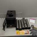 Wood Stove,YRenZ Hot Tent Stove with 7-Section Stainless Steel Chimney, HeatControl Stovepipe and Elbow Pipe, Wood Burning for Outdoor Camping and Ice Fishing