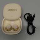 LOBKIN Sleep Earbuds,Wireless Bluetooth 6.0 Noise Blocking Sleeping Headphones,Sleep Earphones for Side Sleepers in Ear Soft Mini Invisible Buds Comfort Fit for Sleeping Working