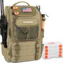 KastKing KarryAll Fishing Tackle Backpack with Rod Holder 4 Tackle Boxes,40/26L Tackle Bag Storage Fishing Gear and Equipment