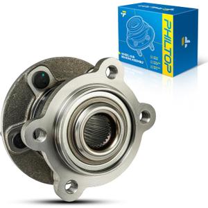 PHILTOP 512500 Rear Wheel Bearing Fit for 2013-2019 Ford Escape, 2015-2019 Lincoln MKC, 5 Lugs Wheel Hub Assembly AWD