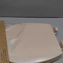 Bemis 1500EC 068 Toilet Seat with Easy Clean & Change Hinges, 1 Pack Elongated, Fawn Beige