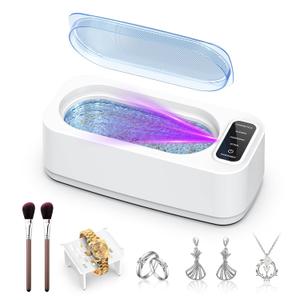 Ultrasonic Jewelry Cleaner, 47KHz Jewelry Cleaner with 4 Cleaning Modes, Ultrasonic Cleaner for Jewelry, Eyeglasses, Rings, Watch Strap, Retainers, Gift for Family and Friends