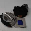 Outdoor Camping Mess Kit - 1 to 2 persons Camping Dishes Includes Cups, Bowls, Dishes, Knives, Forks, Spoons, Etc, Camping Dinnerware Set with Mesh Bag is Easy to Carry Camping Tableware Set (1 person set black)
