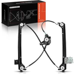A-Premium Front Left Electric Power Window Regulator Without Motor Compatible with Tesla Model X 2016-2023, Driver Side