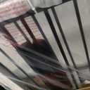 InnoTruth 27-36.6 in Wide Baby Gate for Stairs and Doorways, Black