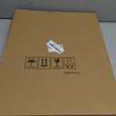 11x14 White Picture Frame, Gold-Toned Rope Edging, Pine Wood with Real Glass, Display 11x14 Photos Matted to 8x10, Vertical and Horizontal Desk Tabletop or Wall Hanging