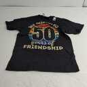 Celebrating 50 YEARS OF FRIENDSHIP Funny Group Matching T-Shirt, M