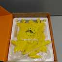 WALPLUS Chiming Cookoo Clock Bird Flapping Cuckoo Clocks Volume Adjustable Coo Coo Clocks Wall Decoration Battery Operated Pendulum Cuckoo Clock Classic Yellow for Home Living Room Office (One Size)