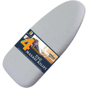 SAVUK 12 X 30 inch Smart Table top Ironing Board Cover and Pad with Standard Size, Fits Small, Mini Board, Extra Thick Padding, Elastic Cord, Heat Resistance (Replacement Cover and Pad 12"x30")