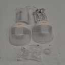 NCVI Hands Free Breast Pump 8111, Wearable Breastfeeding Pump, Electric Portable Pump with 4 Modes & 9 Levels, Strong Suction & Ultra Quite, Rechargeable Wireless Milk Pump, 21/24mm Flanges, 2 Pack