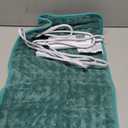 Electric Heating Pads for Back Neck Shoulder Pain Relief, Gifts for Women, Men, Mom, Dad, Christmas, Mothers Day, Fathers Day with Auto Shut Off & 6 Heat Settings, Moist Dry Heat Options (12'' x 24'', Deep Green)