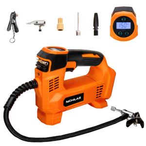 Tire Inflator for DEWALT 20V MAX Battery, Portable Air Compressor Auto Tire Pump with Digital Pressure Gauge 120PSI for Car, Truck, Bikes, Ball (Tool Only, NO Battery)