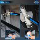 Handicap Driving Hand Controls for Disabled Drivers Car Pedal Assist Controls Left or Right Hand Both Available Length Adjustable