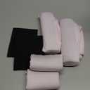 Underarm Crutch's Pad and Hand Grip Covers Universal Forearm Handle Padded Cushion Sets Accessories for Crutches Pads for Armpits (Pink)